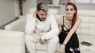 Banging a bimbos inside front of her BF. He doesn't