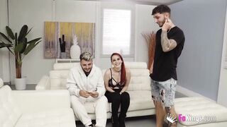 Banging a bimbos inside front of her BF. He doesn't