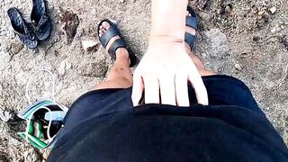 Insaciably !!! blown two on the beach and still caught
