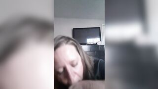 chick blowing my penis