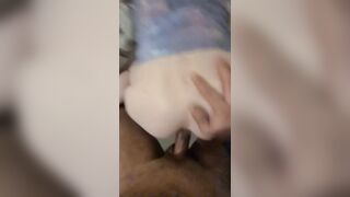 Anal and cummed on tiny butt
