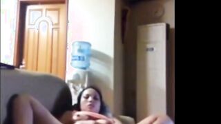 Filipina Luna Masturbates In Expats Home