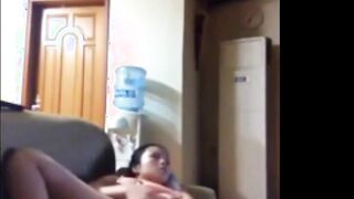 Filipina Luna Masturbates In Expats Home