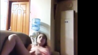 Filipina Luna Masturbates In Expats Home