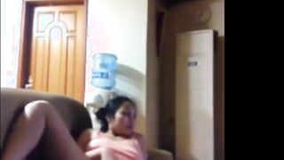 Filipina Luna Masturbates In Expats Home