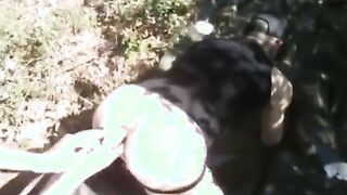 Bareback Outdoor Fun with Horny Strangers