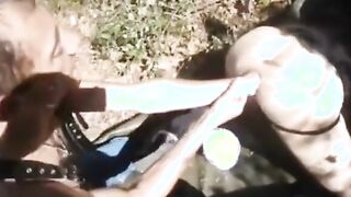 Bareback Outdoor Fun with Horny Strangers