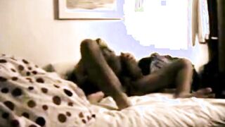 Spying black Stepsister fucking like crazy