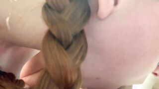 Luder mit Augenmaske anal geknallt