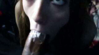 Step-Mom Catches Step-Daughter Sucking BBC