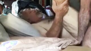 Bareback Daddy Gets Fucked Hard