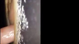 Bareback Amateur Takes Big Cock at Glory Hole