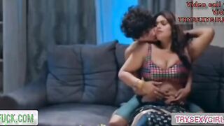 Indian Mummy fucked by real stepson hardcore Bedroom sex