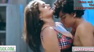 Indian Mummy fucked by real stepson hardcore Bedroom sex