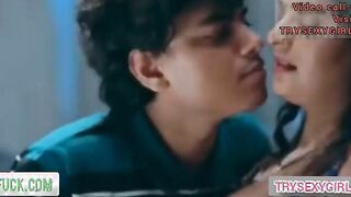 Indian Mummy fucked by real stepson hardcore Bedroom sex