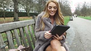 Kurvige Milf zum Ficken mitgenommen
