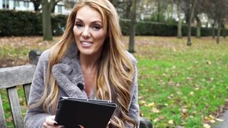 Kurvige Milf zum Ficken mitgenommen