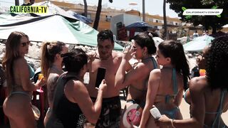 Hot influencer kisses married tourist on beach in Brazil!