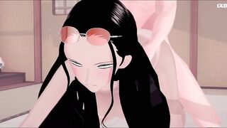 Нико Робин One piece хочет быть твоей сукой
