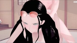 Нико Робин One piece хочет быть твоей сукой