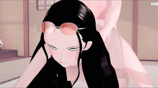 Нико Робин One piece хочет быть твоей сукой