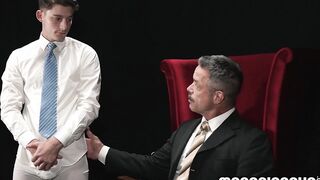 Dex Devall explode his white creamy cum