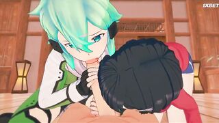 E Girls из Sword Art Online Кремпай 3
