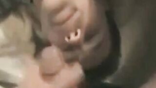 Licking Balls Until Explosive Orgasm