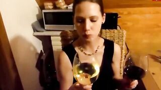 Sperma und Pisse fur die eklige Schlampe