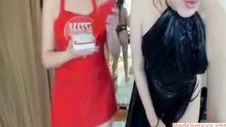 Pretty Babe Kissing And Fucking On Cam