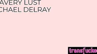 Tranny Avery Lust fucks big cock tutor