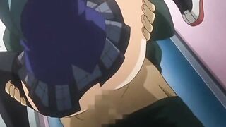 Busty babe with amazing legs gets smashed