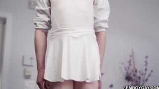 Matt was teased by Eds panties