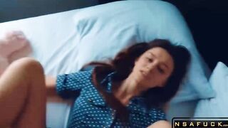 Schoolgirl Caught Watching Porn Gets Load on Face