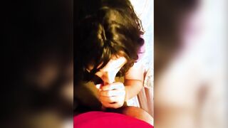 Sucking Cock in a Crossdresser Fantasy