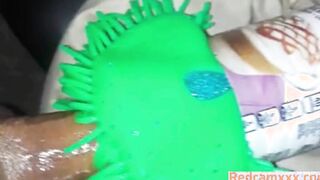 Using My Inexpensive Homemade Toys