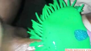 Using My Inexpensive Homemade Toys
