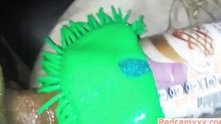 Using My Inexpensive Homemade Toys