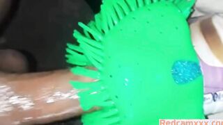 Using My Inexpensive Homemade Toys