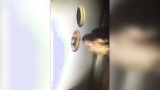Big Black Cock Gloryhole Blowjob