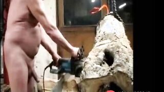 Grandpa Woodie's Big Cock