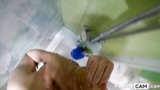 Maria's Shower: A Solo Teen Babe POV