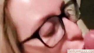 Getting Face Covered By My Cum
