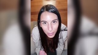She sucked my huge dick