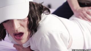 Wolverine vs Femboy Tennis Player!
