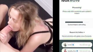 She was wearing sexy lingerie