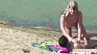 My Stepdaughter Caught With Her Bf On The Beach