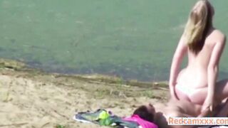 My Stepdaughter Caught With Her Bf On The Beach