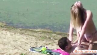 My Stepdaughter Caught With Her Bf On The Beach