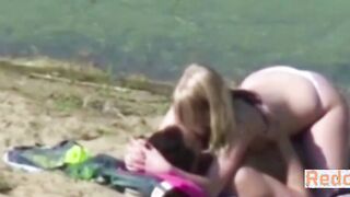 My Stepdaughter Caught With Her Bf On The Beach
